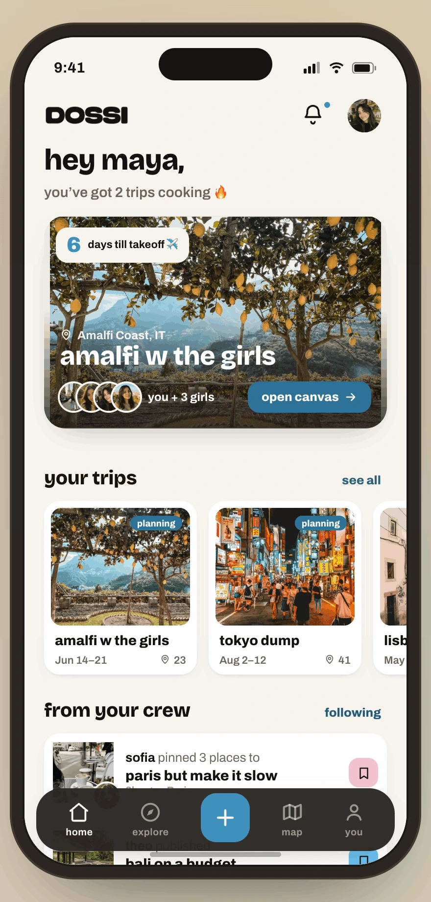 Final home screen